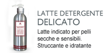 Latte detergente delicato