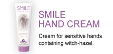 Smile hand cream
